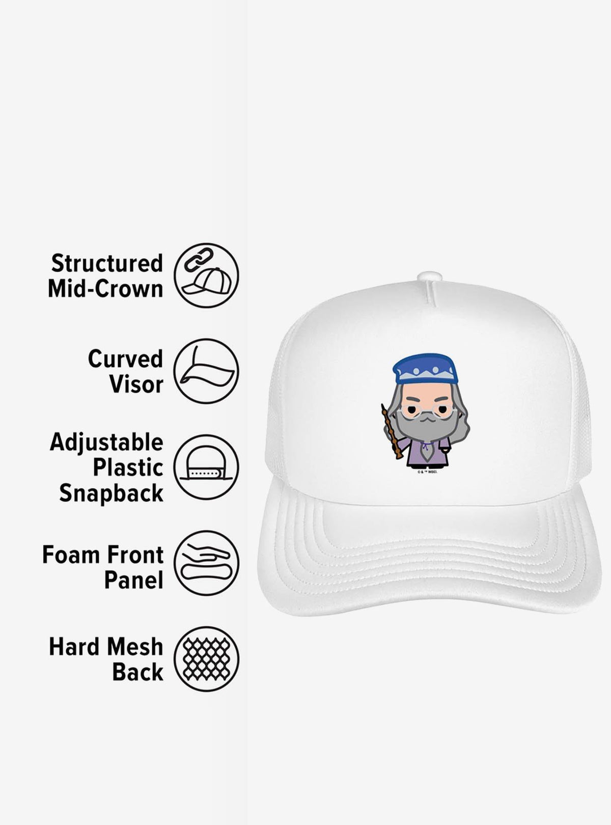 Jockey trucker de espuma Dumbledore Chibi - Harry Potter