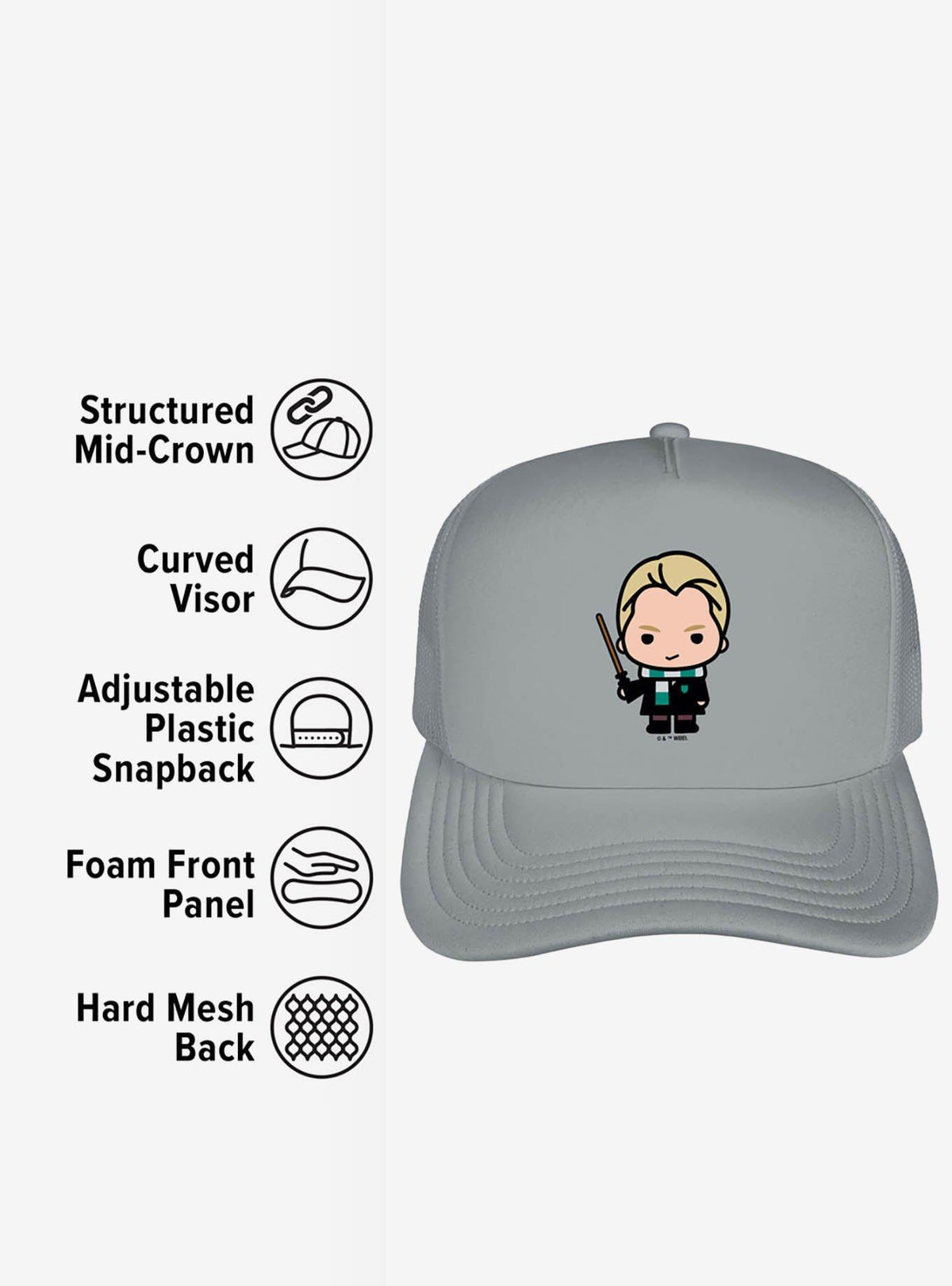Jockey trucker de espuma Draco chibi
