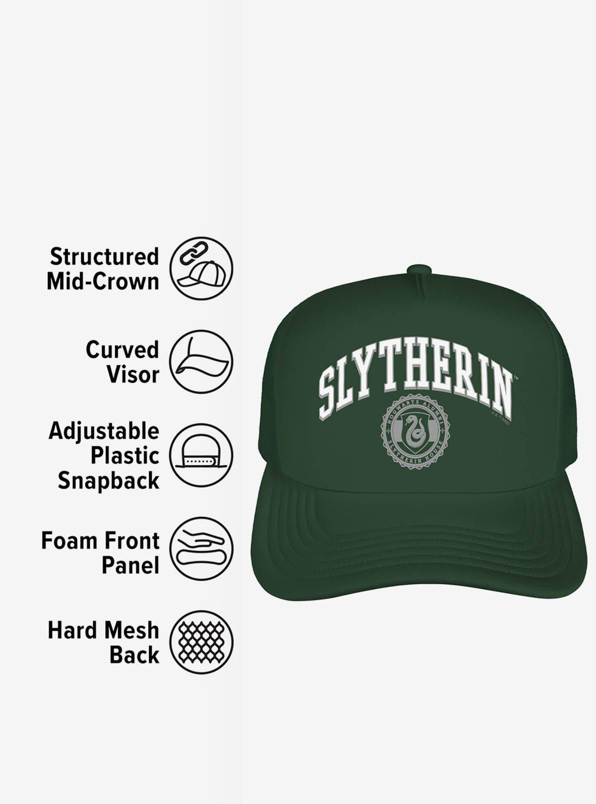 Jockey Trucker Slytherin Athletics - Harry Potter
