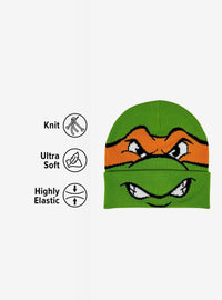 Gorro tejido de Michelangelo - Teenage Mutant Ninja Turtles