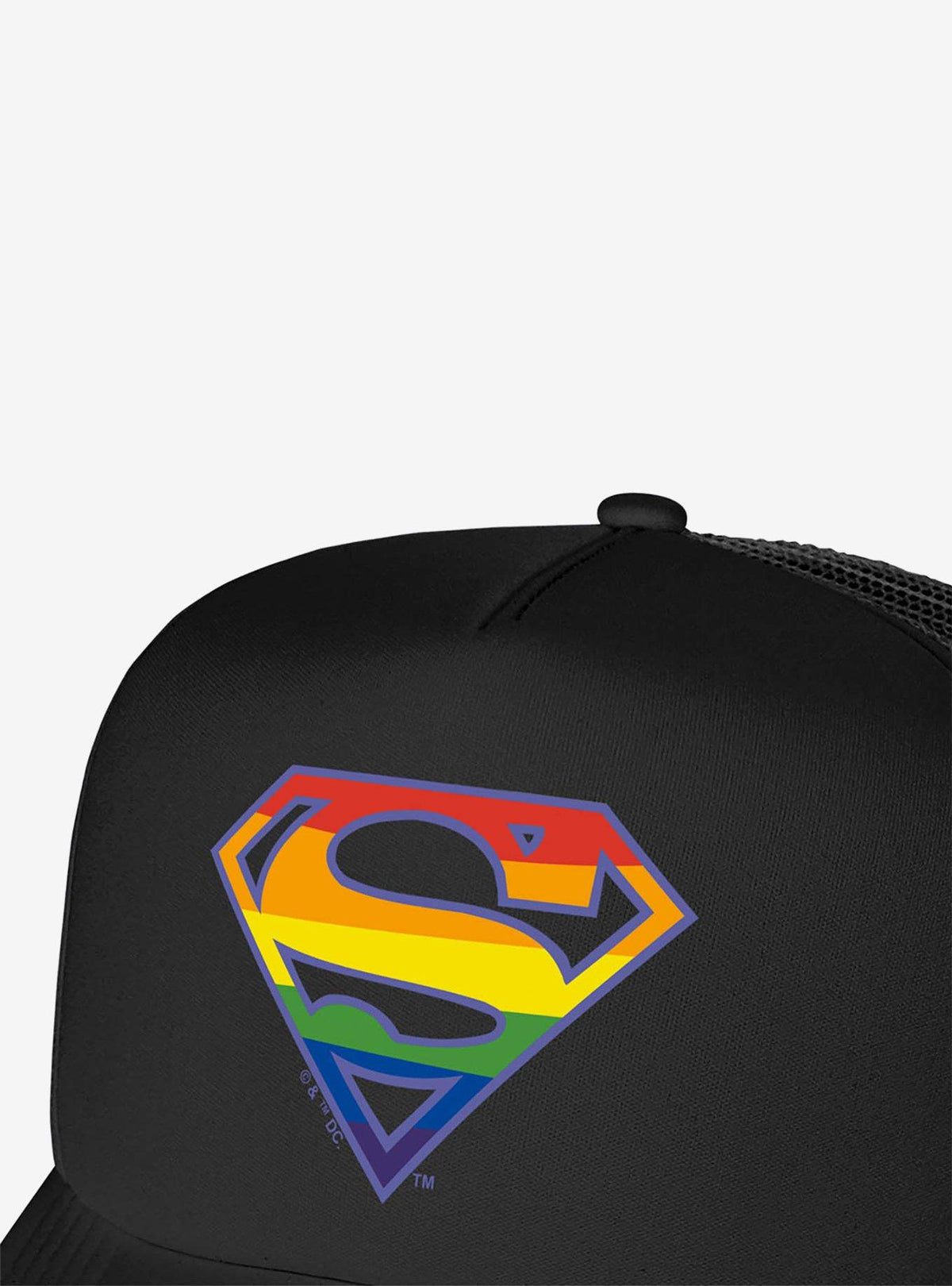 Jockey Trucker de Espuma con Escudo Arcoíris de Superman