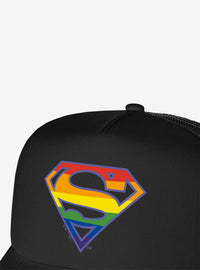 Jockey Trucker de Espuma con Escudo Arcoíris de Superman
