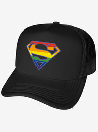 Jockey Trucker de Espuma con Escudo Arcoíris de Superman