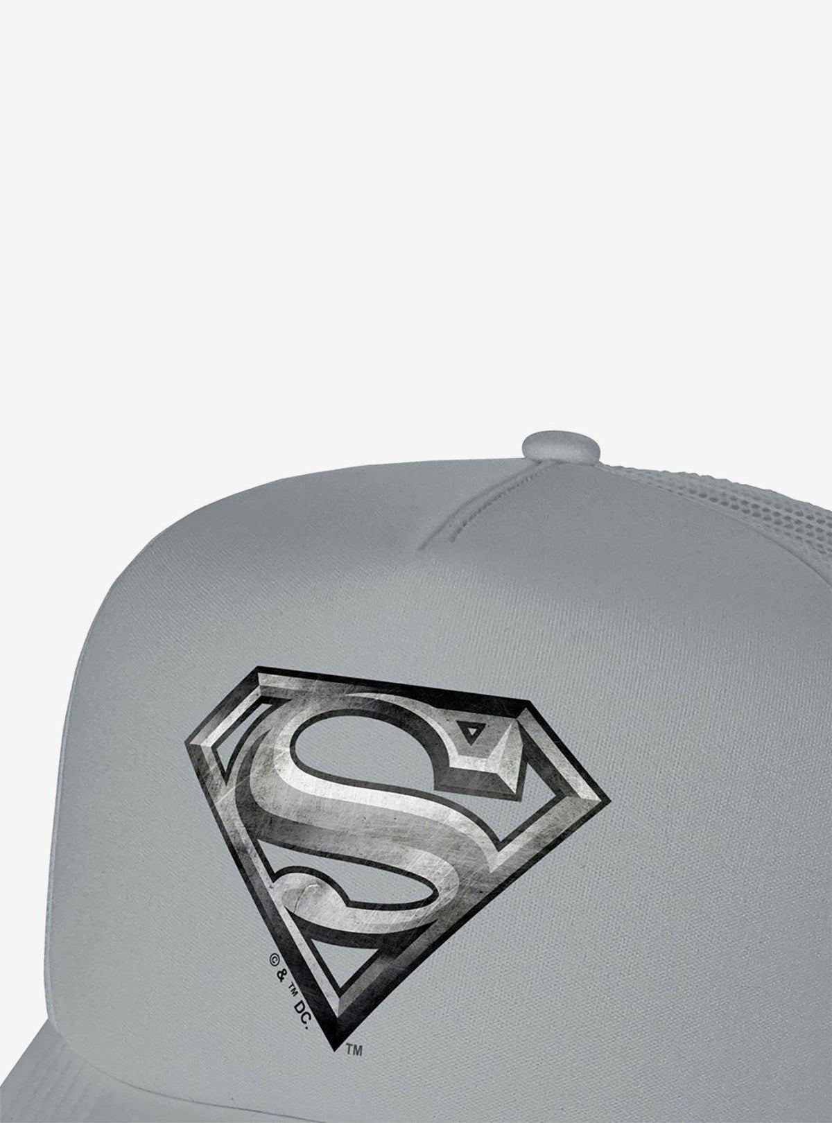 Jockey trucker de espuma Superman: logo estilo acero