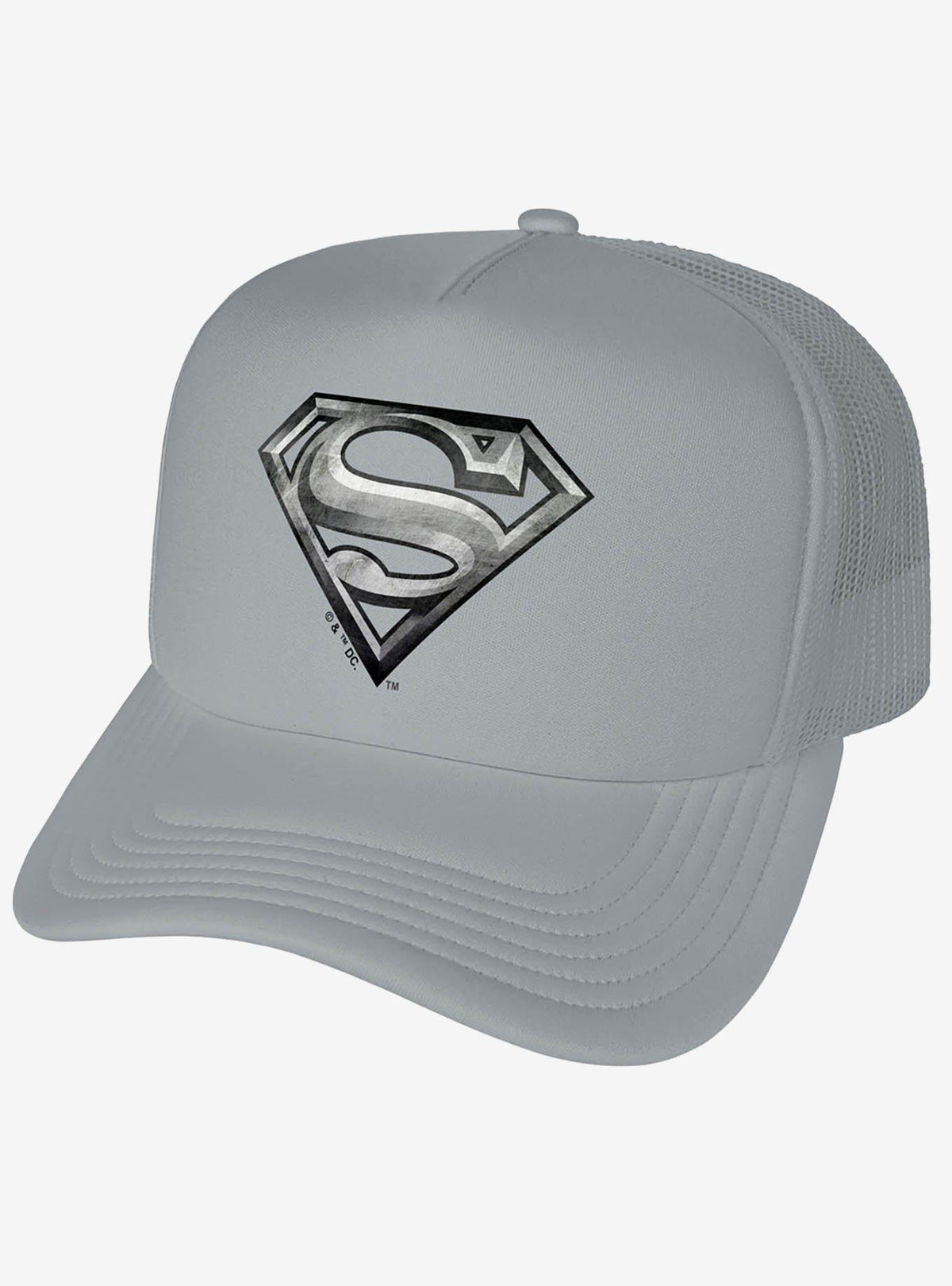 Jockey trucker de espuma Superman: logo estilo acero