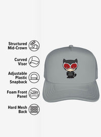 Jockey trucker chibi de Batman y Catwoman
