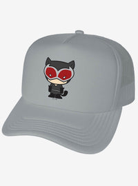 Jockey trucker chibi de Batman y Catwoman