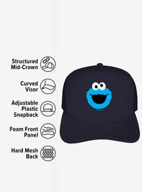Jockey trucker de espuma Cookie Monster - Sesame Street