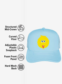 Jockey trucker de espuma con diseño de Big Bird