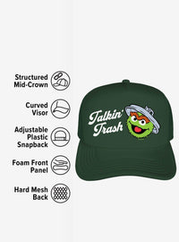 Jockey trucker de espuma Oscar the Grouch | Sesame Street