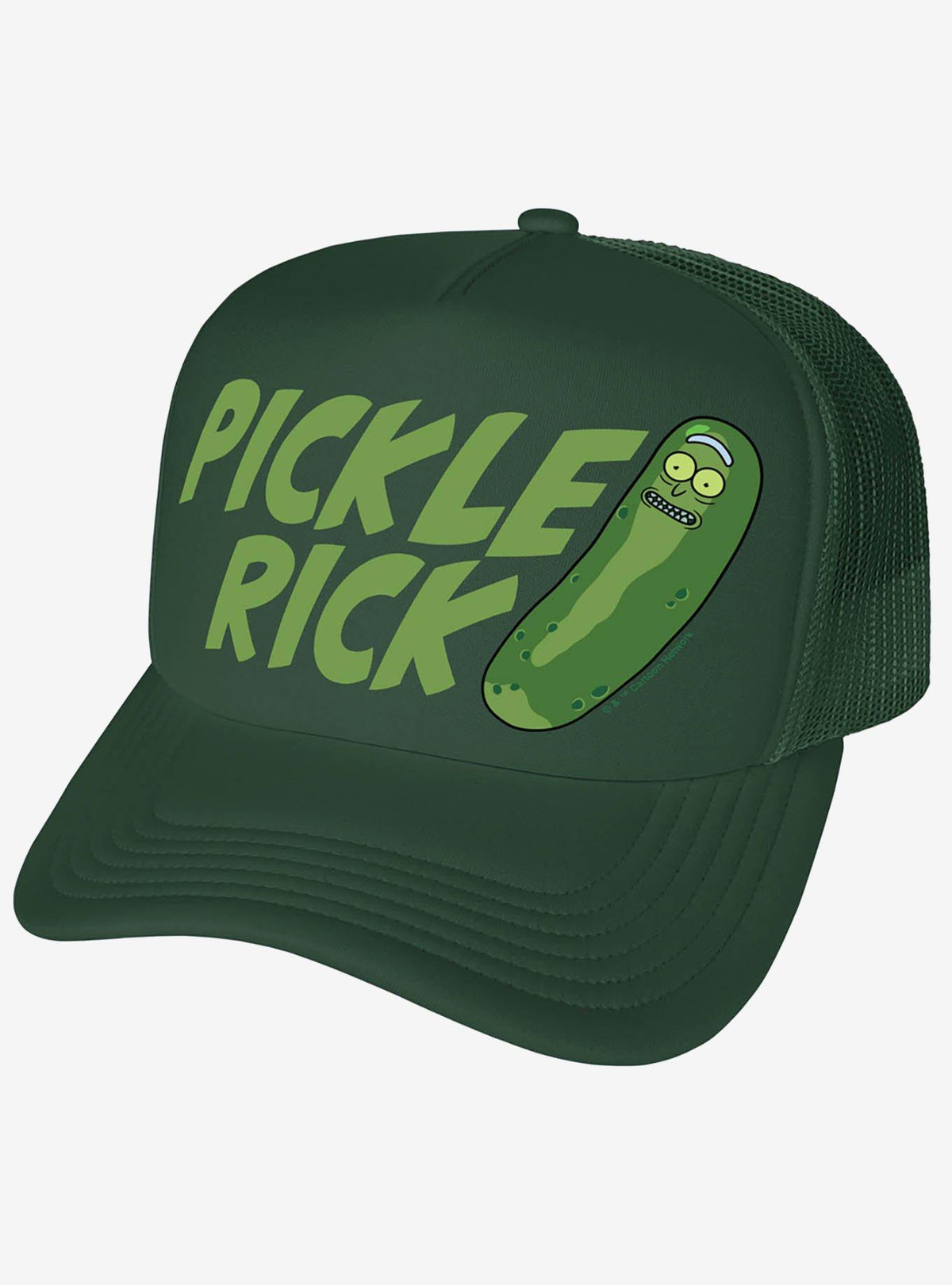 Gorro trucker de espuma Pickle Rick - Rick and Morty