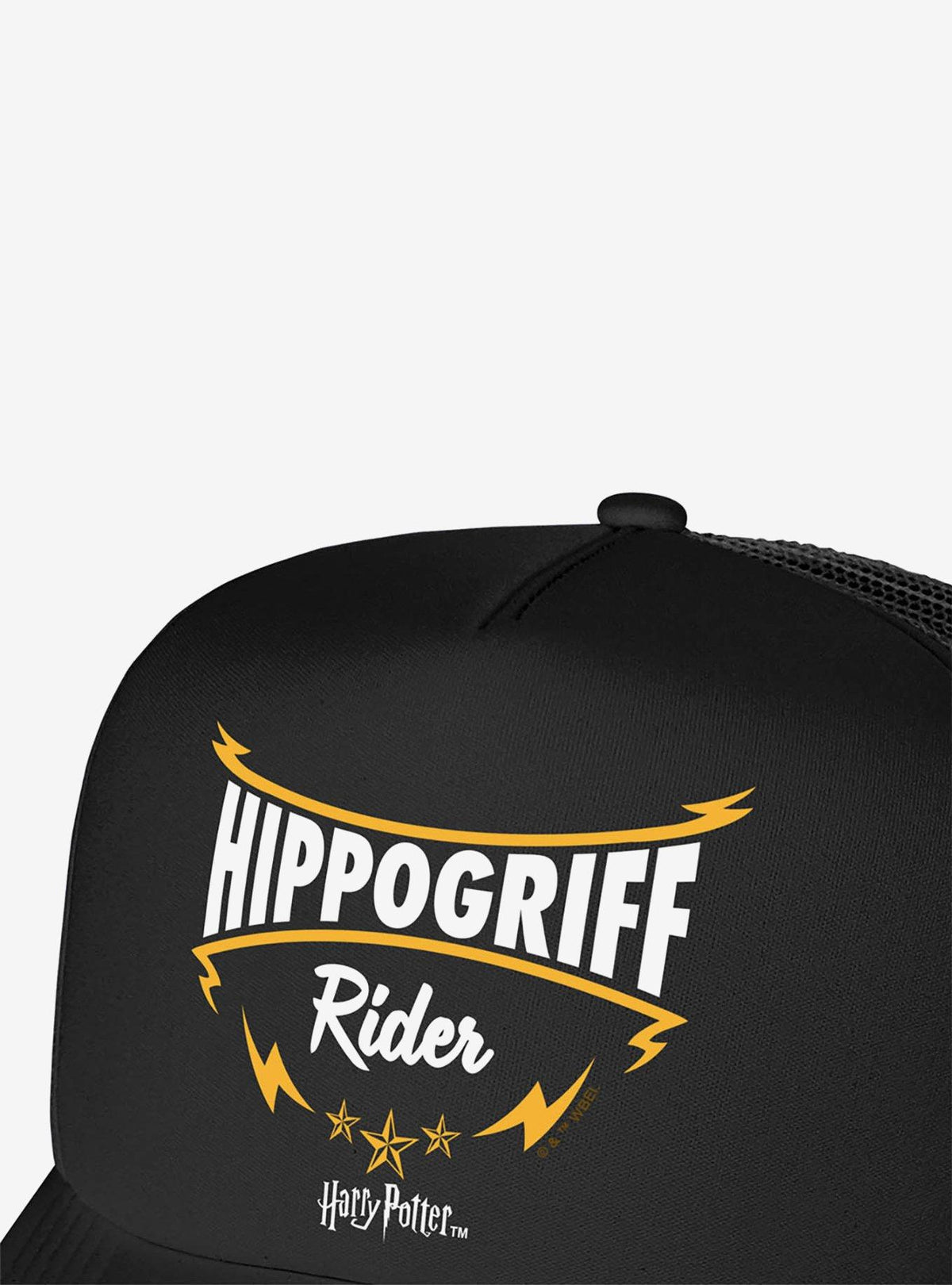 Jockey trucker de Harry Potter con hipogrifo