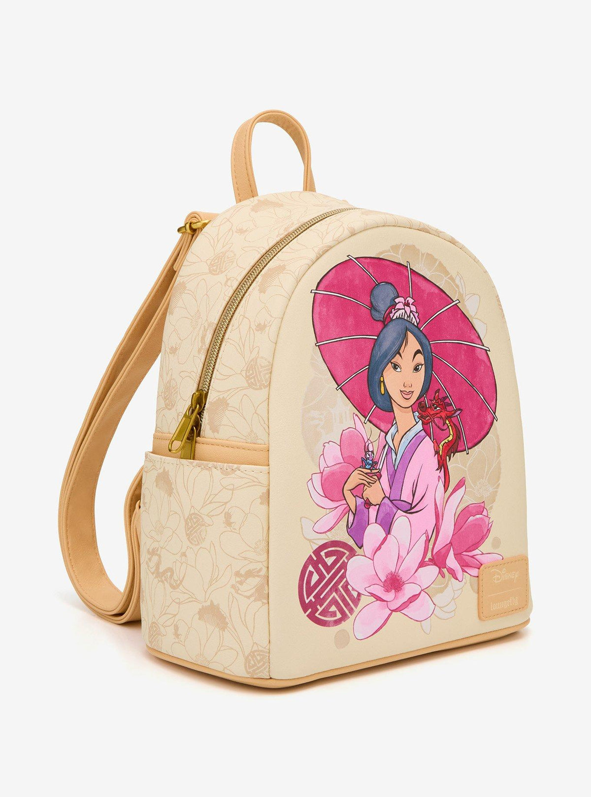 Mini mochila Disney Mulan con parasol