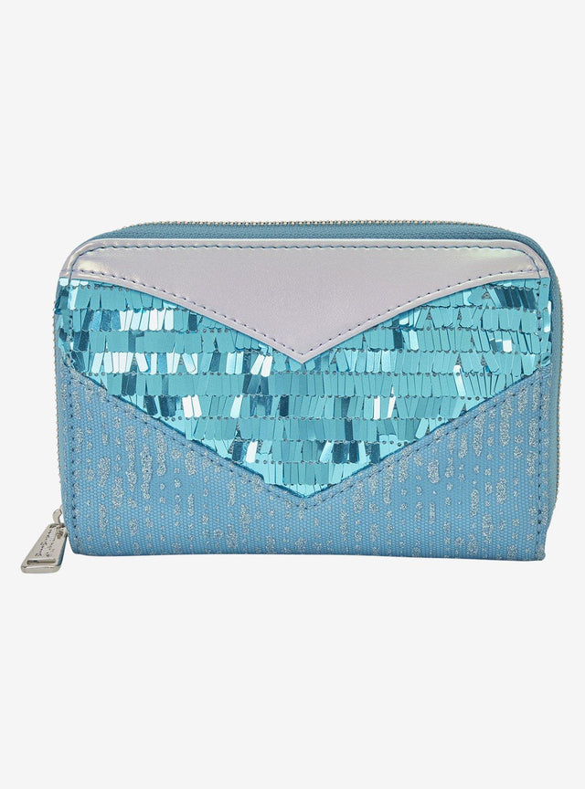 Billetera Loungefly Disney Frozen, vestido de Elsa