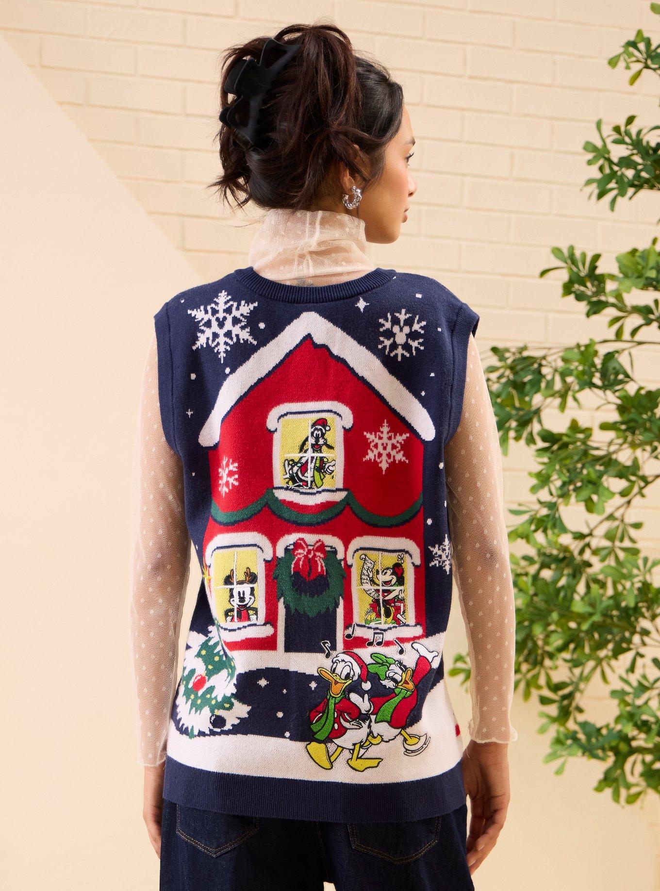 Chaleco tejido navideño Mickey Mouse & Friends