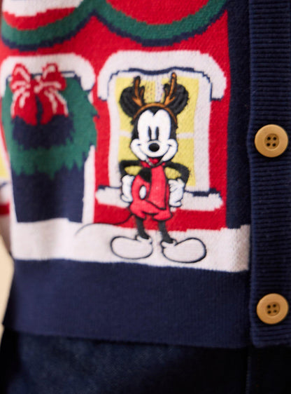 Chaleco tejido navideño Mickey Mouse & Friends