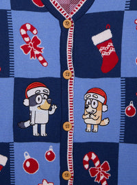 Chaleco navideño de Bluey y Bingo