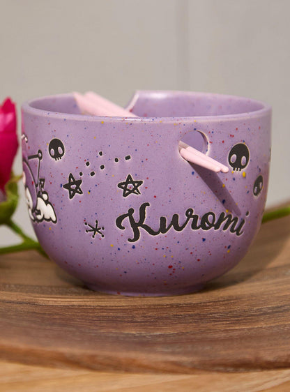 Set de ramen de Kuromi de Sanrio