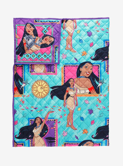 Manta acolchada retro de Disney Pocahontas