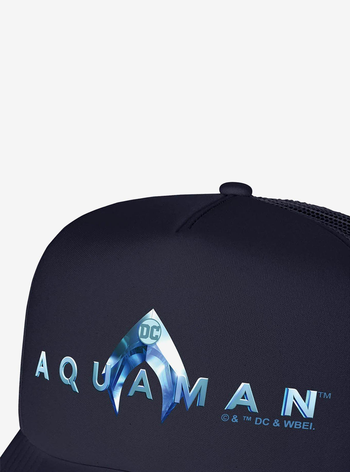 Gorro trucker de espuma con logo de Aquaman