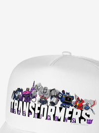 Jockey de espuma Transformers Decepticons en fila