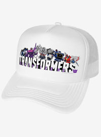 Jockey de espuma Transformers Decepticons en fila