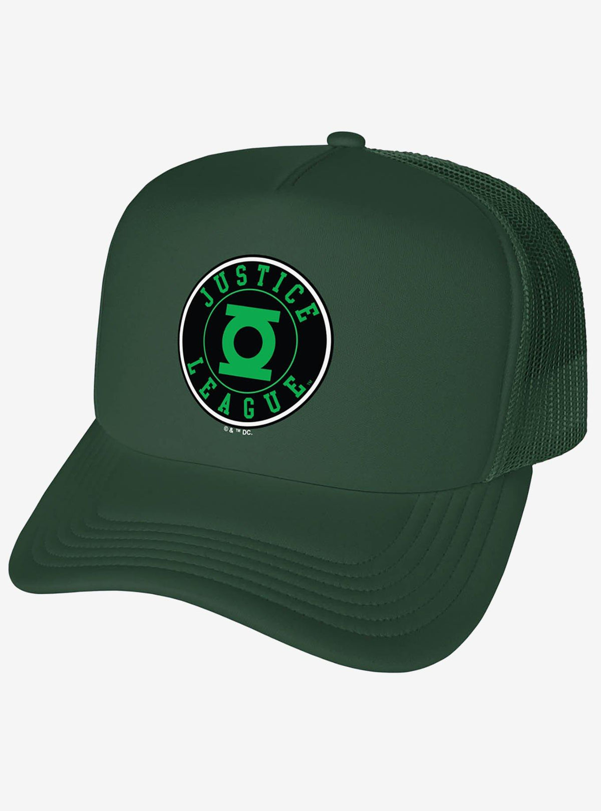 Jockey trucker de Green Lantern con logo deportivo
