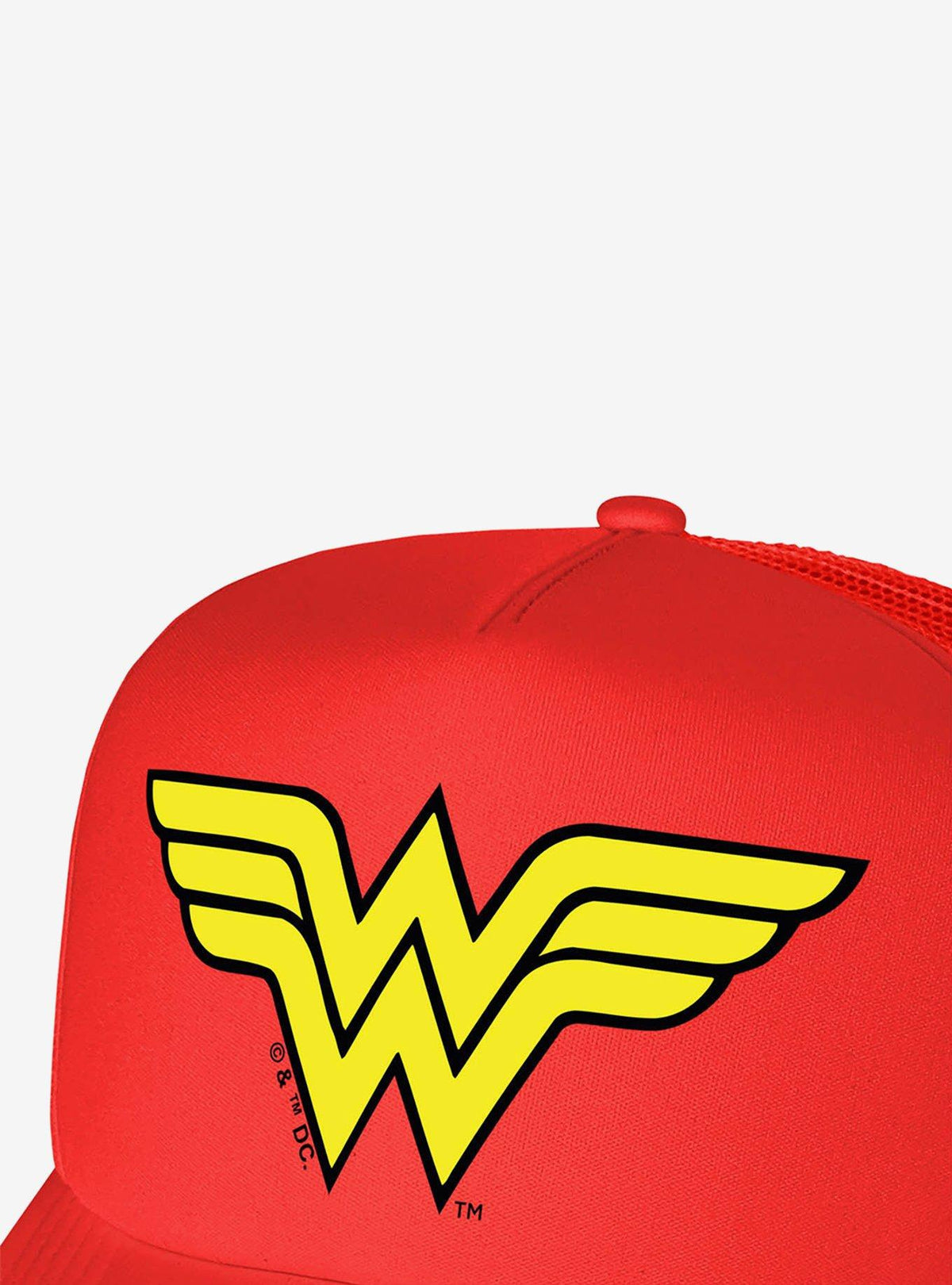 Jockey trucker de espuma con logo clásico de Wonder Woman