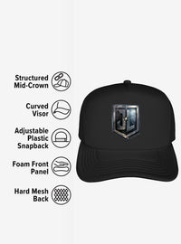 Jockey trucker de espuma con logo de Justice League