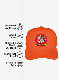 Jockey trucker de espuma con logos de Looney Tunes