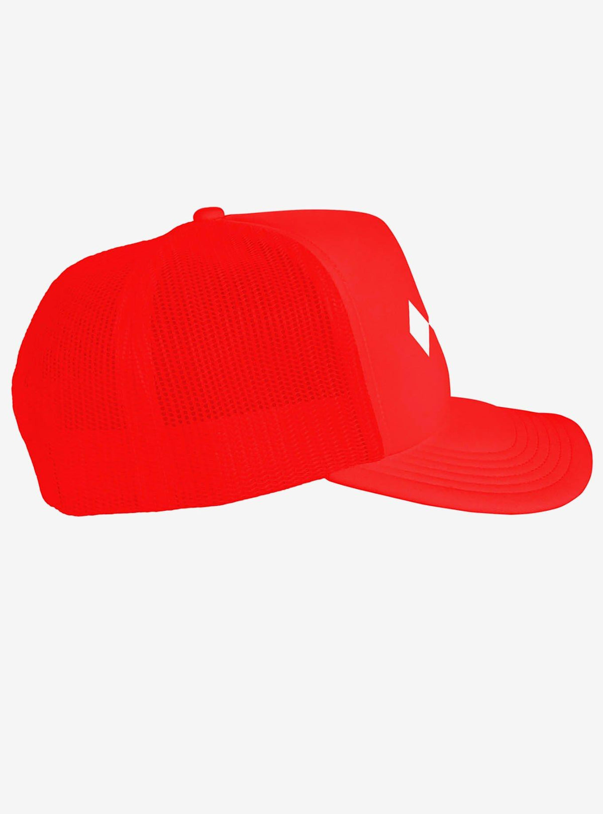 Jockey trucker de espuma Power Rangers con medallón rojo