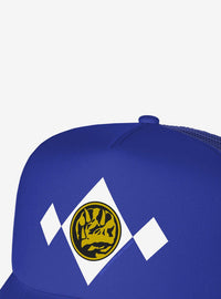 Jockey trucker de espuma Power Rangers con medallón azul