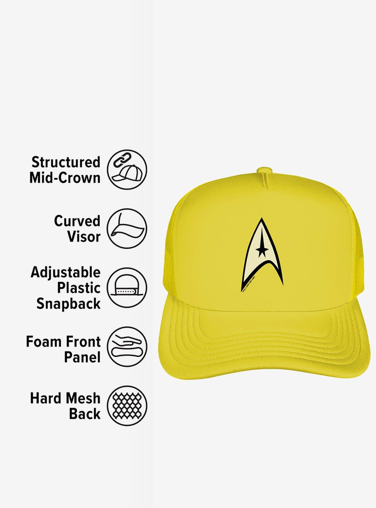Jockey Trucker de Star Trek con escudo de mando