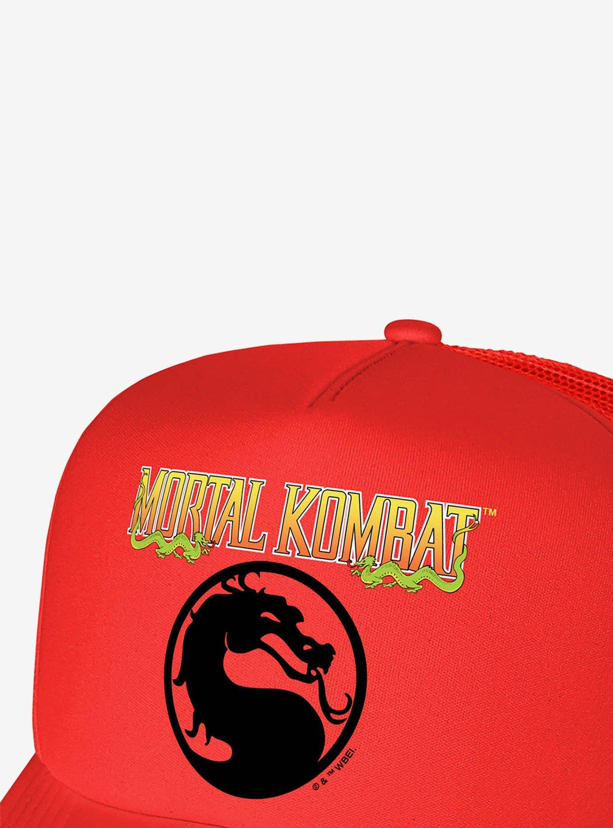 Mortal Kombat: jockey trucker de espuma con logo clásico