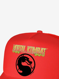 Mortal Kombat: jockey trucker de espuma con logo clásico