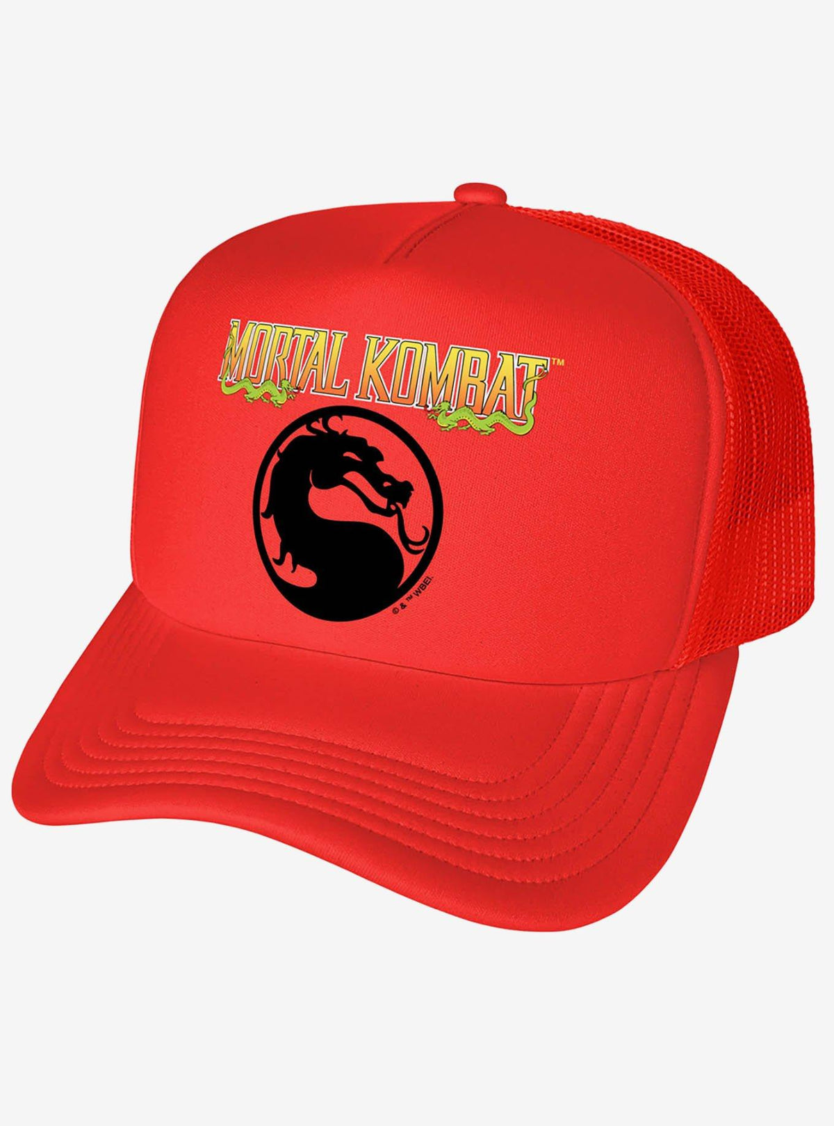 Mortal Kombat: jockey trucker de espuma con logo clásico