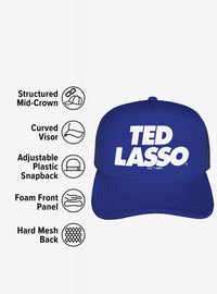Jockey trucker de espuma con logo de Ted Lasso
