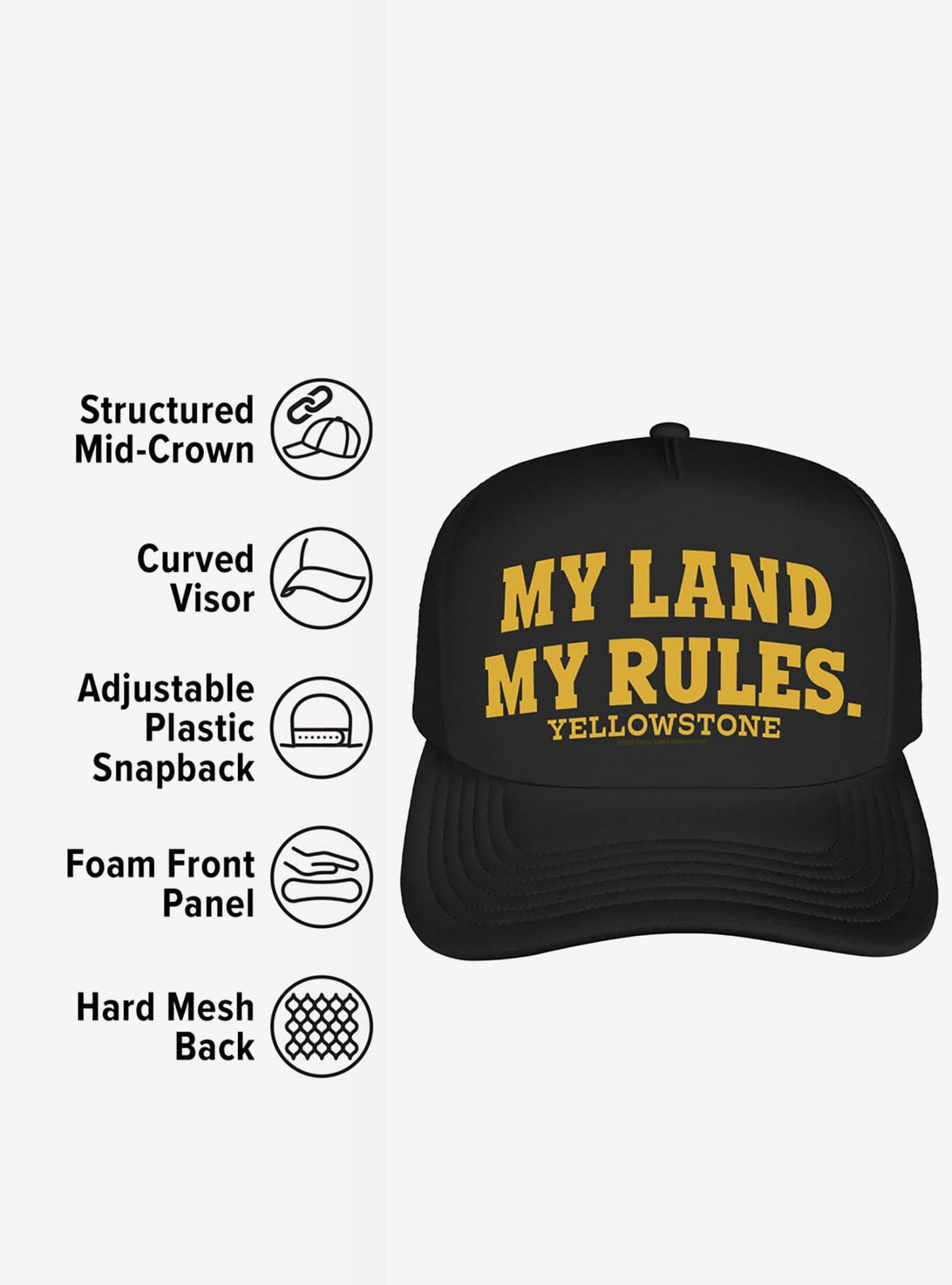 Jockey trucker Yellowstone: My Land My Rules