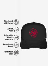 Jockey Trucker de Game of Thrones con sigilo Targaryen