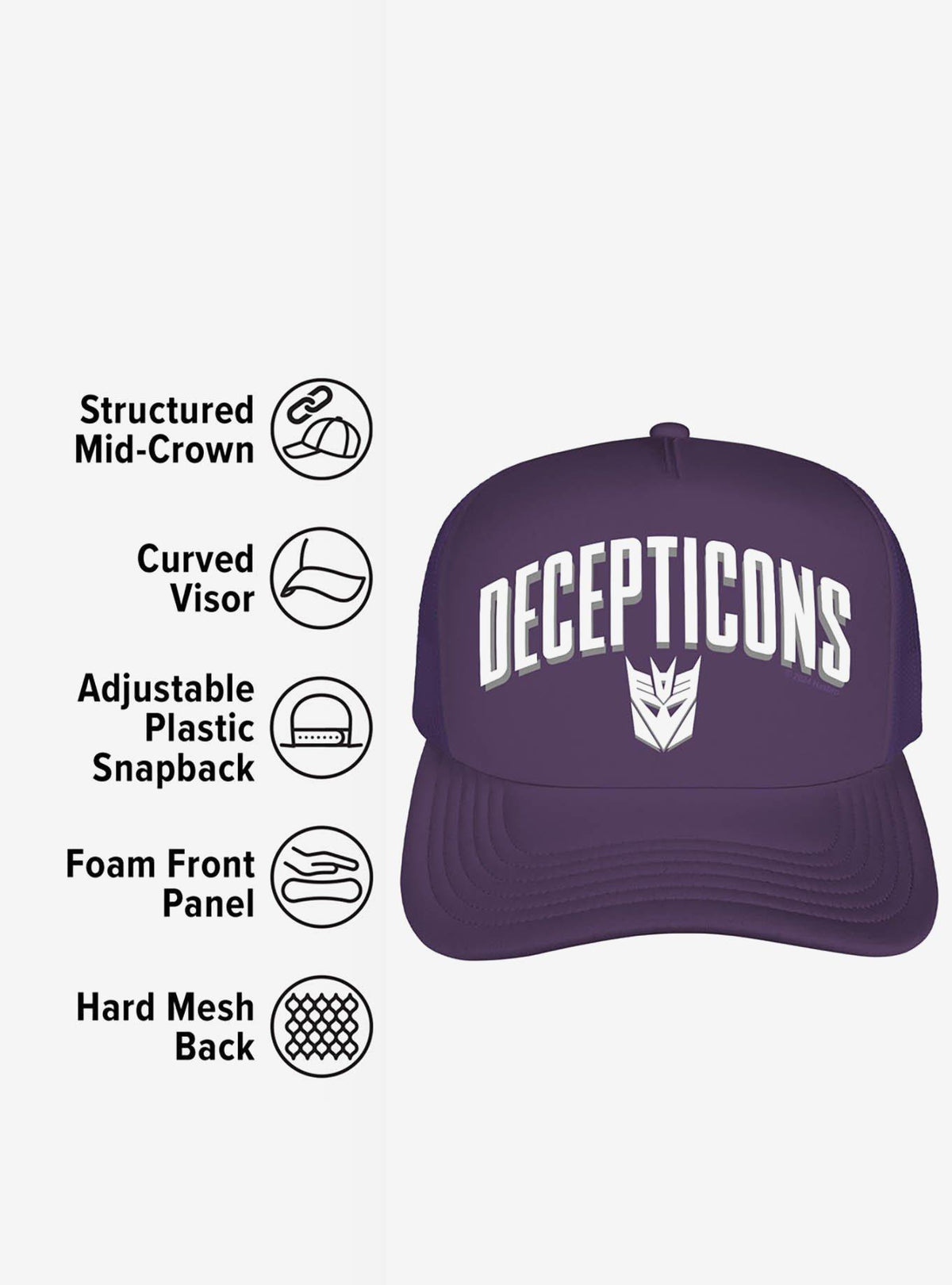 Jockey Trucker de Espuma Decepticon de Transformers