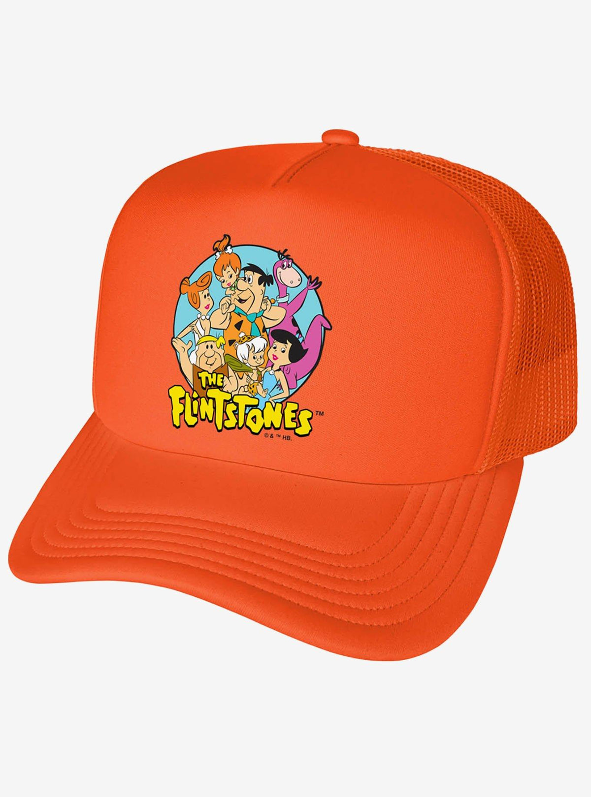 Jockey trucker de espuma con logo de Los Picapiedra