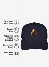 Jockey de espuma con logo de Aquaman