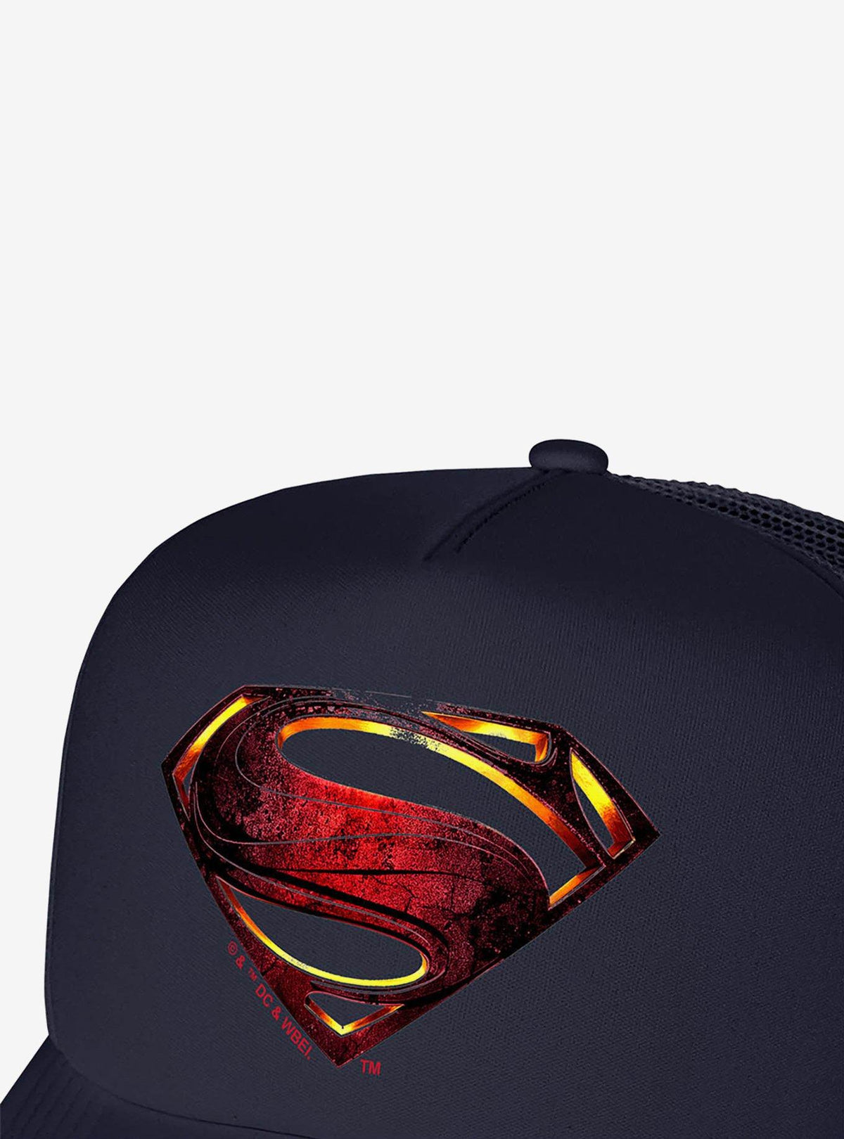 Gorro trucker de espuma con logo de Superman