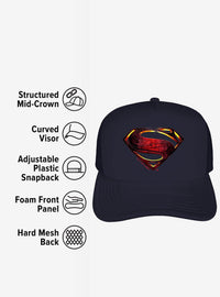 Gorro trucker de espuma con logo de Superman