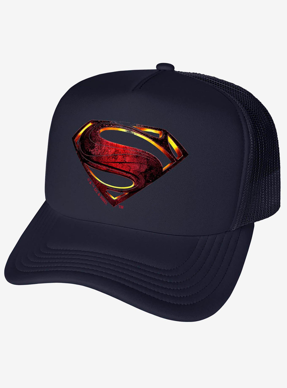 Gorro trucker de espuma con logo de Superman
