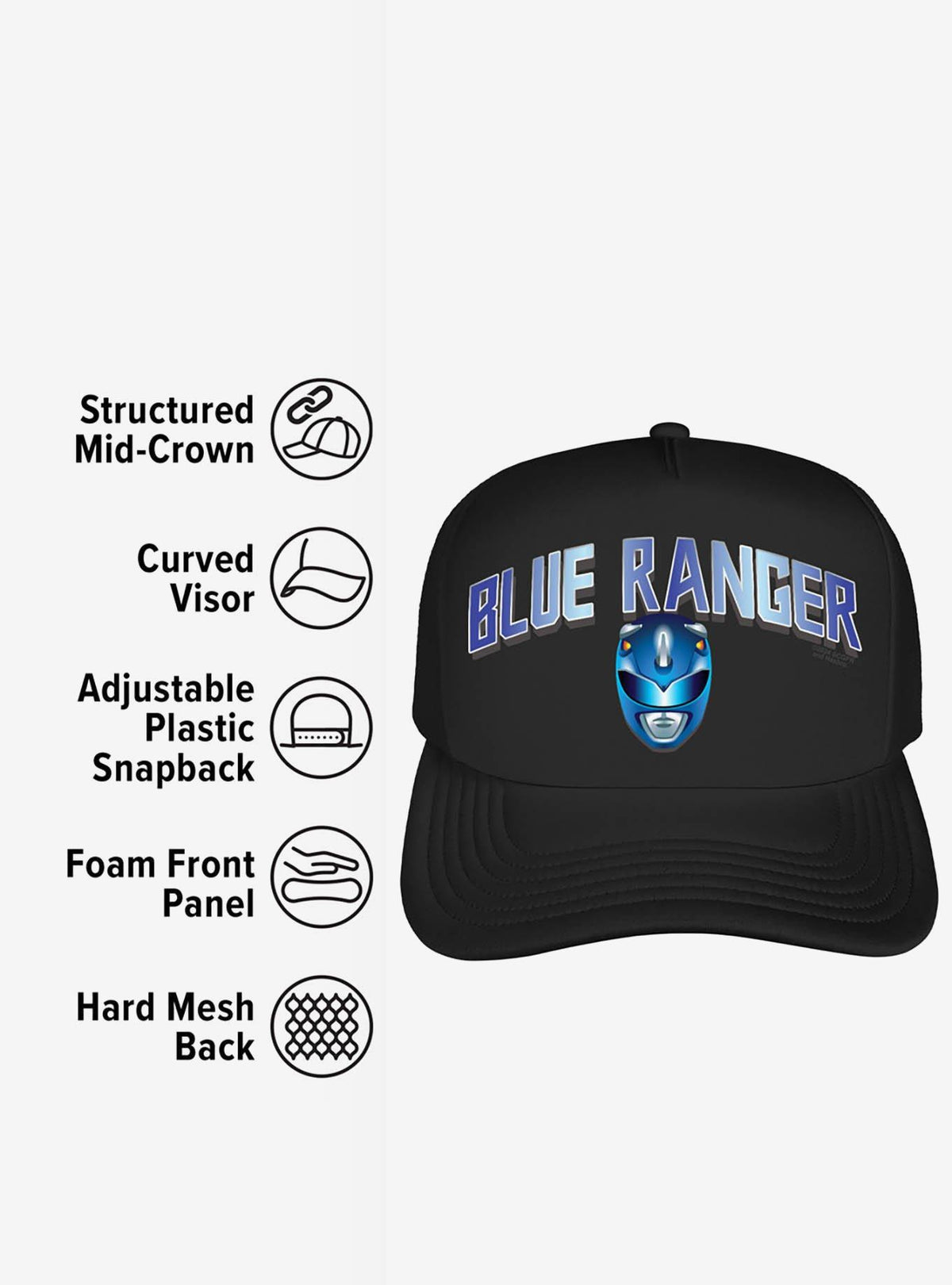 Jockey trucker de Blue Ranger - Power Rangers