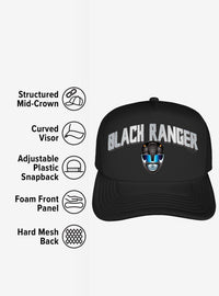 Jockey trucker de espuma Power Rangers Black Ranger