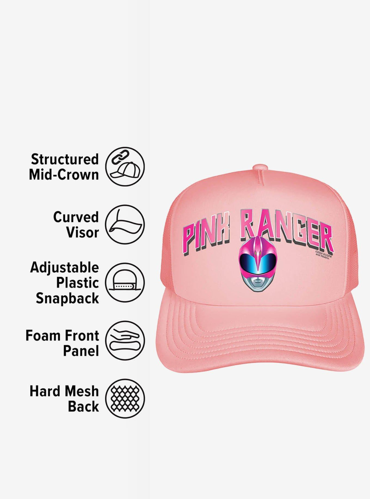 Jockey trucker de la Ranger Rosa - Power Rangers