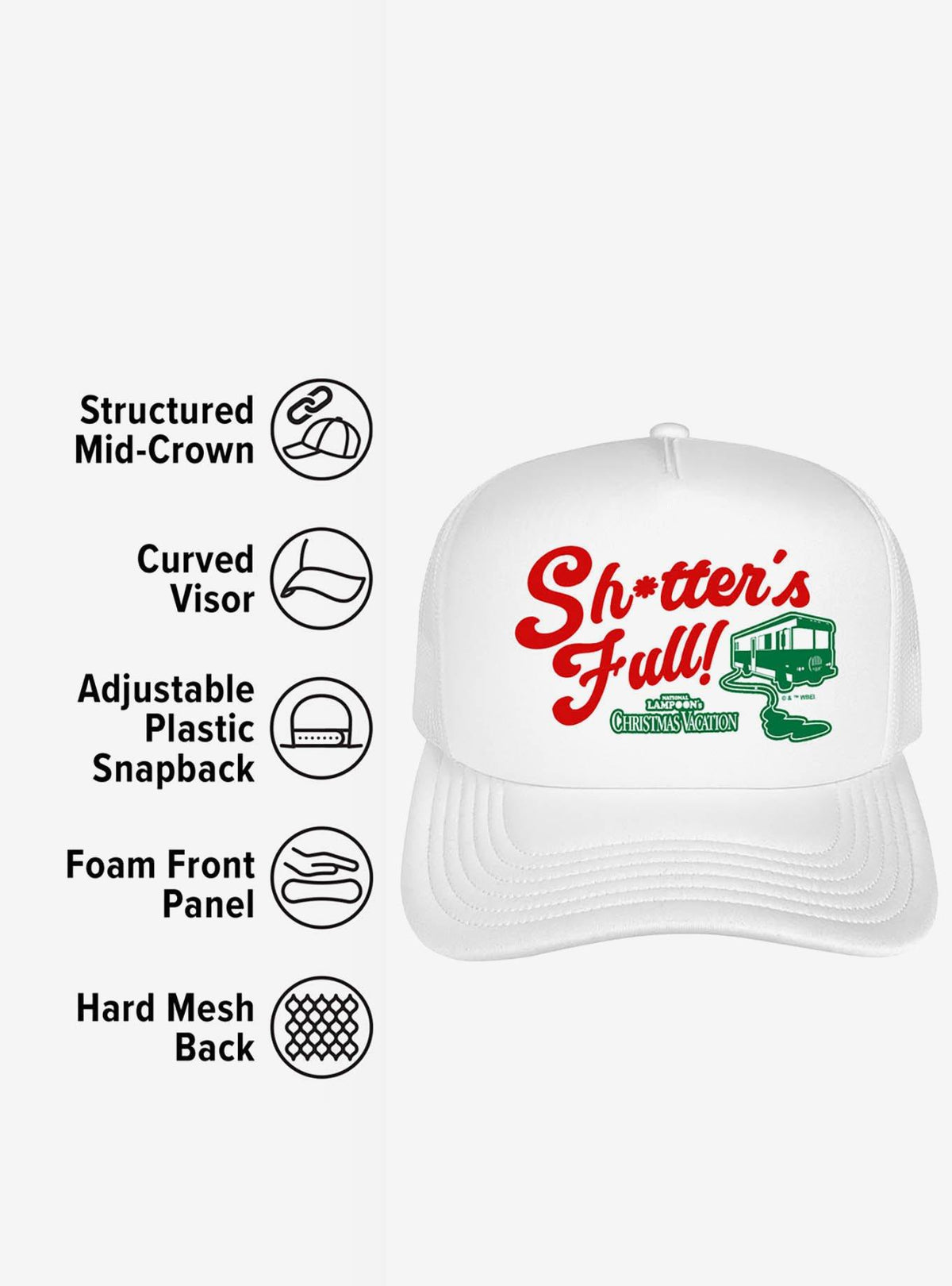 Gorro trucker de espuma It's Full - Christmas Vacation