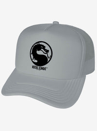 Jockey Trucker Mortal Kombat con símbolo clásico